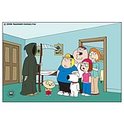 Family Guy Death Is A Bitch Hand-Painted LE Art